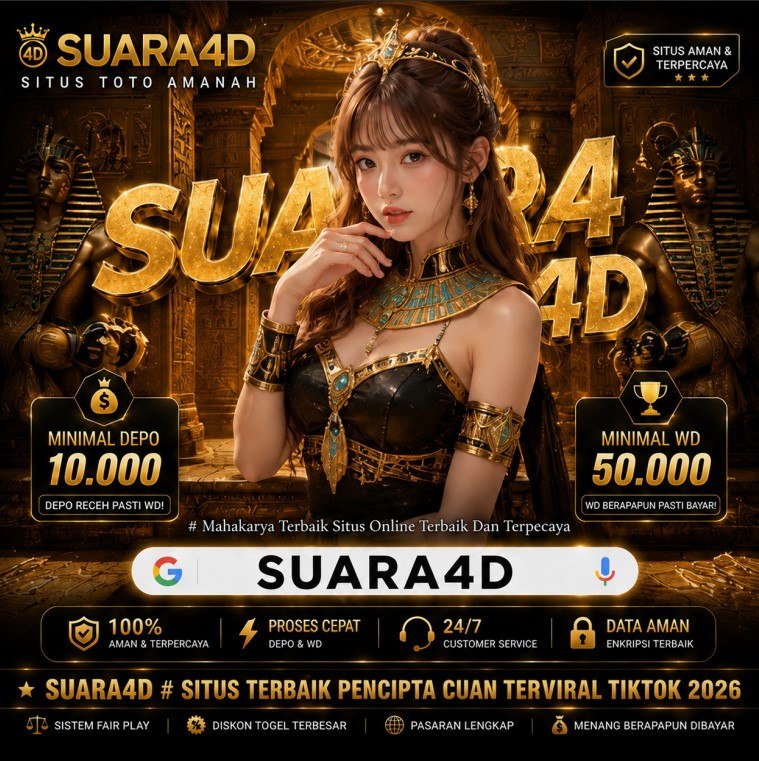SUARA4D : Arena Bermain Slot Gacor Online Terbaik Pasti Menang Besar Hari Ini